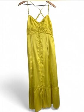 Urban Outfitters Silva Midi Slip Dress Size Small #slip dress #midi dress